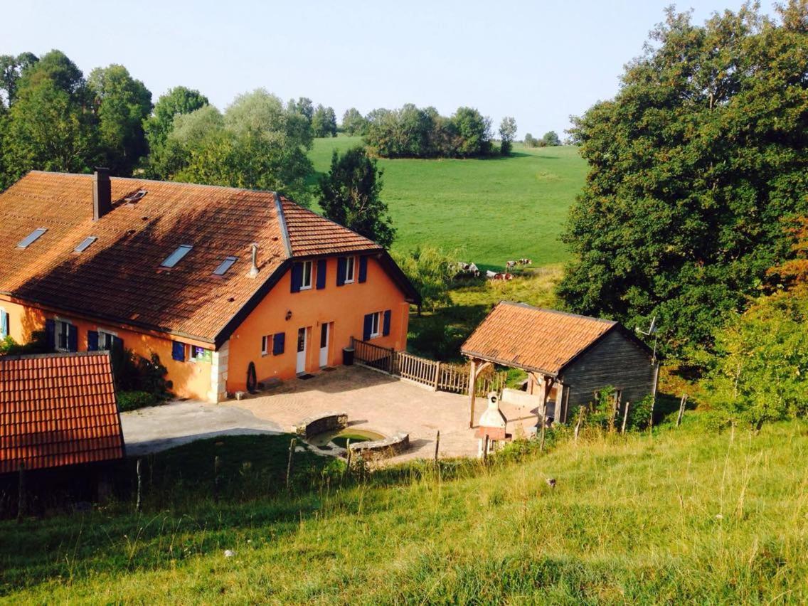 Le Moulin Des Oyes Bed & Breakfast Censeau Eksteriør bilde